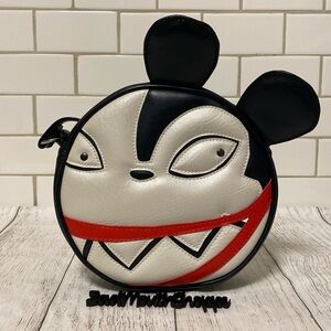 *Love Pain and Stitches Scary Teddy Nightmare Before Christmas Crossbody Purse